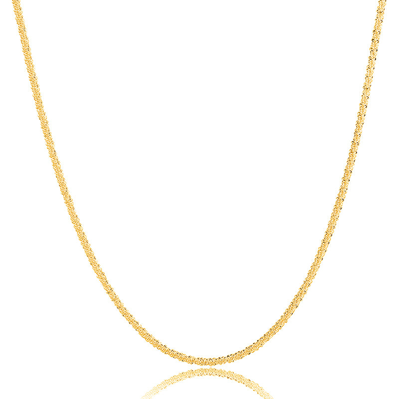 Silvery/Golden, 2mm/2.5mm/3mm chain link style necklace 16\18\20\22\24\26\30 inches